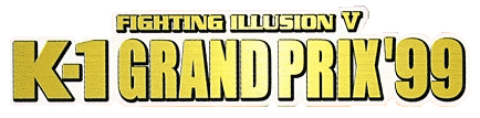 Fighting Illusion V: K-1 Grand Prix '99 logo for Playstation